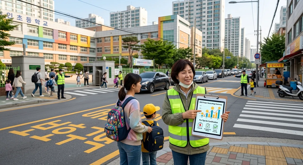 2026년 등하원도우미 시급 총정리 및 자격증 취득 꿀팁