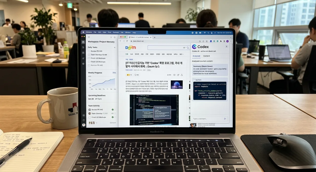 Codex in Chrome 한국어 사용 가이드 3